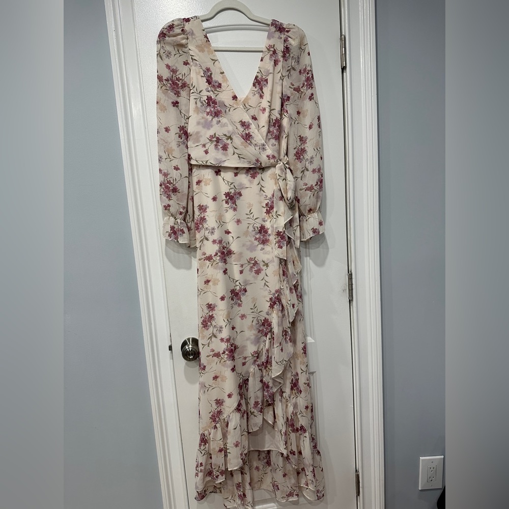 Brand new floral long sleeve dress